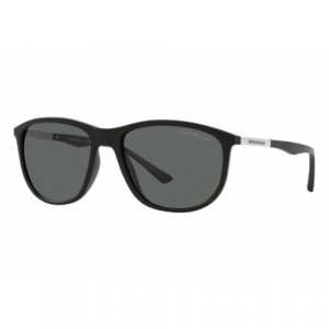 Солнцезащитные очки EMPORIO ARMANI EA 4201 500187, черный, серый. Цвет: черный/серый