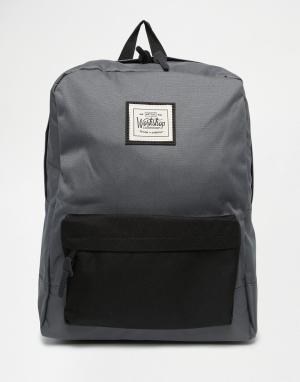 Рюкзак с карманом Workshop. Цвет: серый