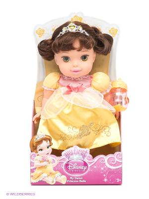 ККукла Малютка - Принцесса Disney Белль Jakks. Цвет: желтый, коричневый