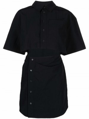 Платье-рубашка Arles Jacquemus. Цвет: черный