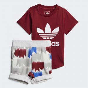 Костюм Originals adidas. Цвет: белый