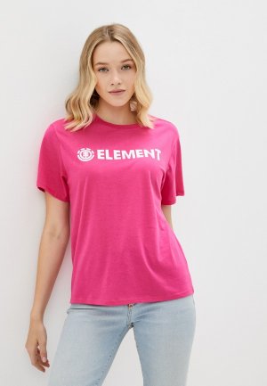 Футболка Element LOGO SS W. Цвет: розовый