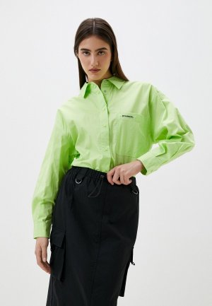 Рубашка Funday. Цвет: зеленый