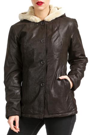 Куртка Isaco & Kawa. Цвет: dark brown