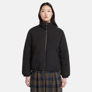 Куртка Oversize Non-Down Puffer, черный Timberland. Цвет: черный