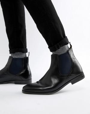 Черные ботинки челси Burton Menswear. Цвет: черный