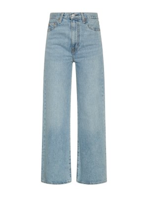 Levi's широкие джинсы с ребристым краем., синий Levi's