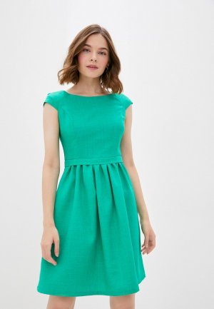 Платье Maurini. Цвет: зеленый