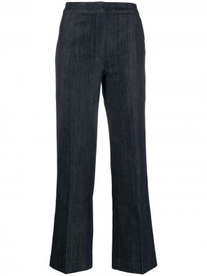 Расклешенные брюки с завышенной талией Alexa Chung. Цвет: синий