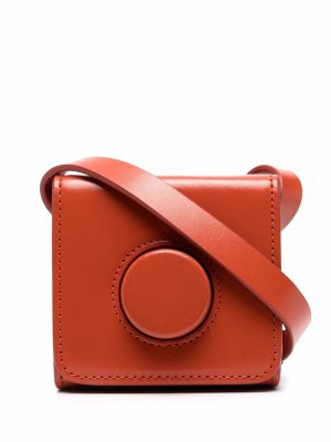 Мини-сумка на плечо Camera Lemaire. Цвет: оранжевый