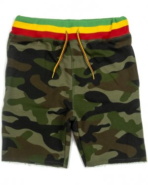 Шорты Ziggy Marley Camp Shorts, цвет Green Camo Appaman