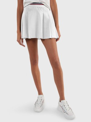 Юбка-шорты Mini Tennis, белый Tommy Hilfiger