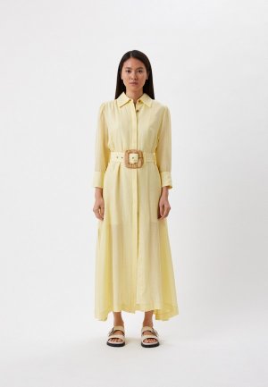 Платье Max & Moi. Цвет: желтый