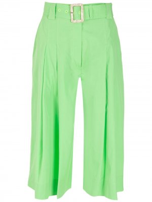 Широкие шорты Stella Nk. Цвет: зеленый