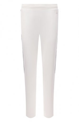 Шерстяные брюки Zegna. Цвет: белый