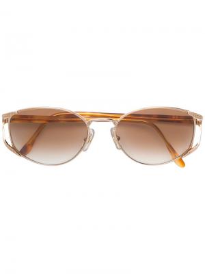 Солнцезащитные очки Emanuel Ungaro Pre-Owned. Цвет: коричневый