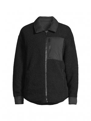 Двусторонняя куртка-рубашка Cambridge из шерпы , черный Moose Knuckles