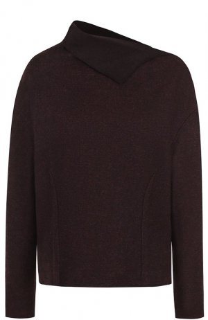 Кашемировый пуловер с отложным воротником Kiton. Цвет: красный