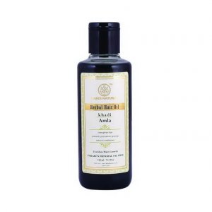 Натуральное масло Амлы: против выпадения волос (210 мл), Amla Herbal Hair Oil, Khadi Natural