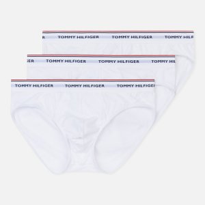 Комплект мужских трусов 3-Pack Cotton Briefs Tommy Hilfiger Underwear. Цвет: белый