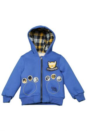 Куртка SAGO KIDS. Цвет: синий
