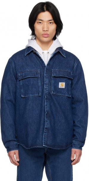 Синяя джинсовая рубашка Monterey Carhartt Work In Progress