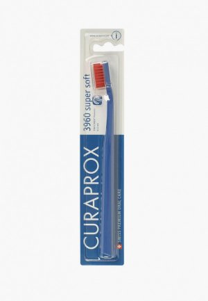 Зубная щетка Curaprox щетина supersoft, d 0,12 мм. Цвет: синий