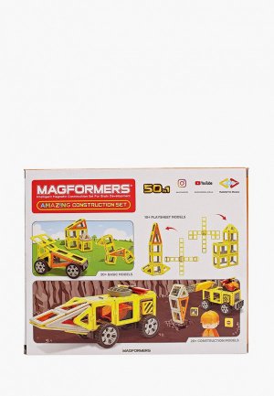 Конструктор Magformers 717004 Amazing Construction Set. Цвет: разноцветный