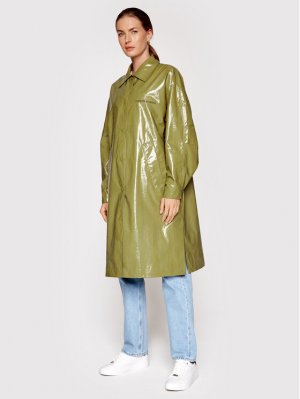 Переходное пальто свободного кроя , зеленый Calvin Klein