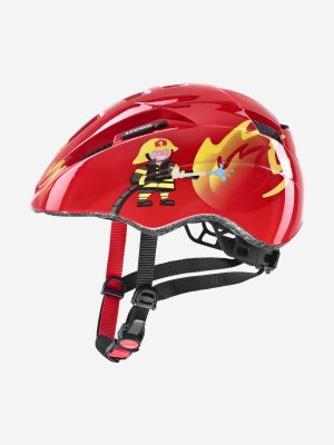 Шлем велосипедный детский kid 2, Красный, размер 46-52 Uvex. Цвет: красный