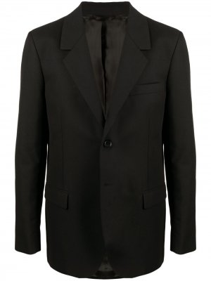 Однобортный пиджак Acne Studios. Цвет: черный