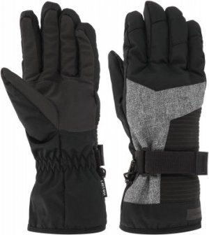 Перчатки мужские , размер 9,5 Glissade. Цвет: черный