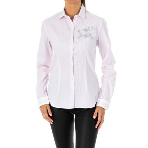 Рубашка с длинным рукавом и воротником лацканами LWC603 женщина La Martina