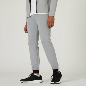 Облегающие спортивные брюки для фитнеса Decathlon 500 , серый Domyos