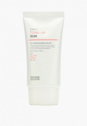 Крем солнцезащитный Tenzero с тонирующим эффектом SPF 50+/PA++++, 50 г. Цвет: белый