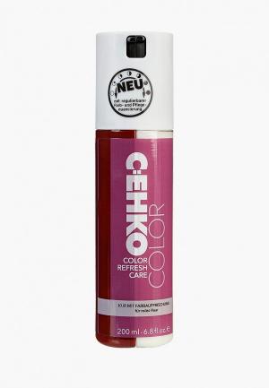 Маска для волос Cehko Color Refresh, рыжего оттенка волос, 200 мл. Цвет: прозрачный