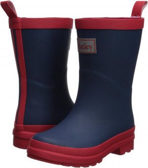 Резиновые сапоги Kid's Color Block Rain Boots , цвет Navy/Red Hatley