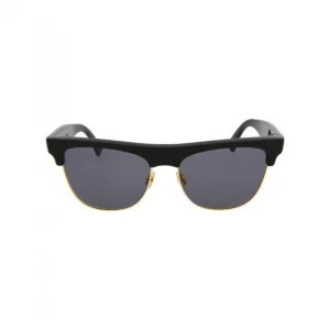 Солнцезащитные очки в квадратной оправе из ацетата черные серые Bottega Veneta