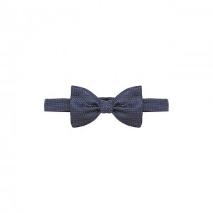 Шелковый галстук-бабочка Lanvin. Цвет: синий