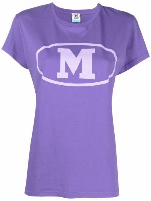 Футболка с логотипом M Missoni. Цвет: фиолетовый