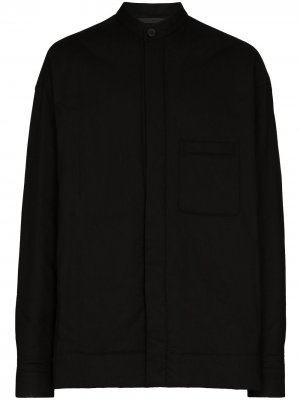 Куртка-рубашка с вышивкой Haider Ackermann. Цвет: черный