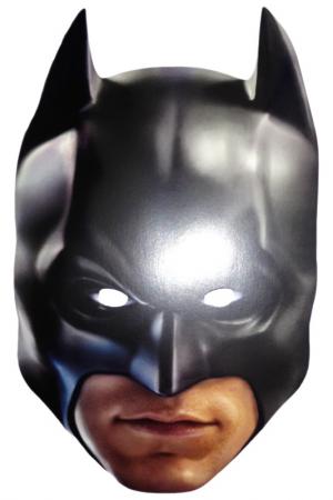 Маска картонная «Бэтмен» Batman. Цвет: черный