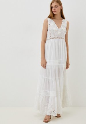 Платье AnastaSea. Цвет: белый