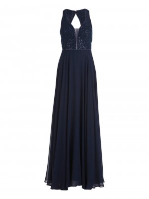 Вечернее платье , морской синий Vera Mont