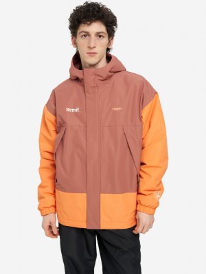 Куртка утепленная мужская, Оранжевый Termit. Цвет: оранжевый