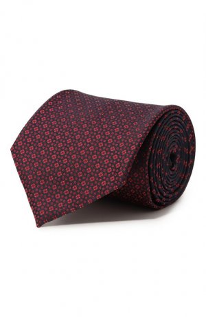 Шелковый галстук Stefano Ricci. Цвет: красный