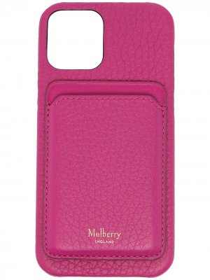 Чехол для iPhone 12 с логотипом Mulberry. Цвет: розовый