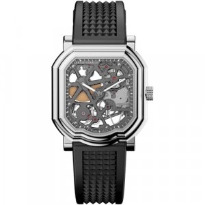 Наручные часы Maestro GC8.0 Squelette GC8.0-SQ-A-00, серебряный, черный Gerald Charles. Цвет: серебристый/черный