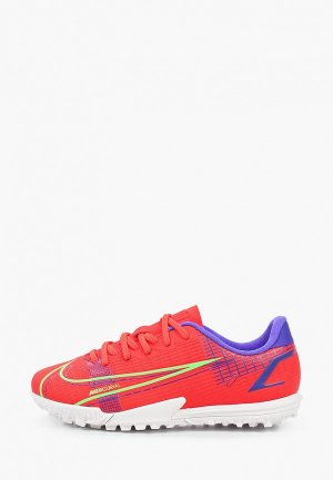 Шиповки Nike JR VAPOR 14 ACADEMY TF. Цвет: красный