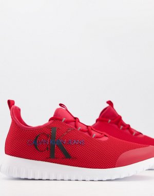 Красные кроссовки Jeans Reiland-Красный Calvin Klein